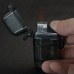 BLACK WINDPROOF WATERPROOF REFILLABLE CIGARETTE WITH NECKCORD LIGHTERS DELIVERY INCLUDED