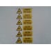 CCTV OPERATING IN THIS VEHICLE STICKERS