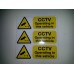 CCTV OPERATING IN THIS VEHICLE STICKERS